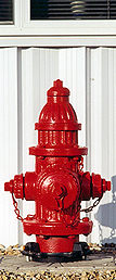 Photo of R.D. Wood Improved 3-way fire hydrant